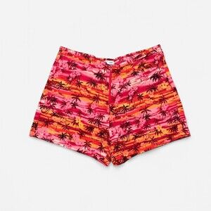 Y2K Catalina Multicolored Swim Shorts Size L